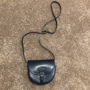 Made in Italy Vintage Blue Crossbody Purse